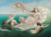 Henri-Pierre Picou Sea nymphs USA oil painting artist